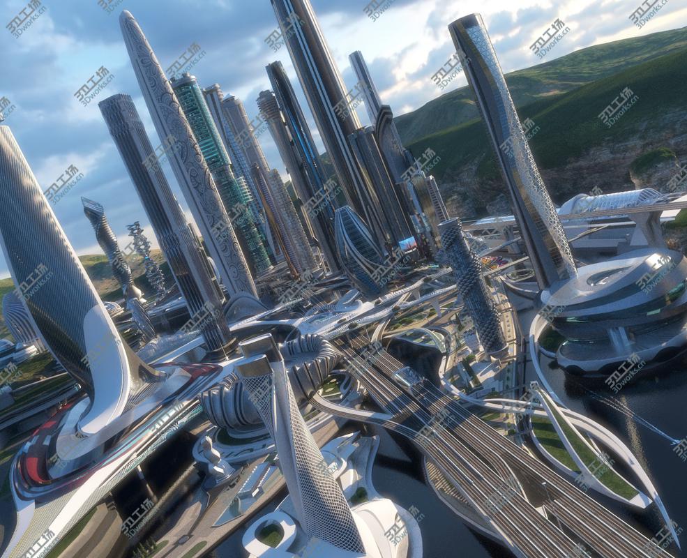 images/goods_img/20210113/Central Business District. Future City. Next Part 3 3D model/1.jpg
